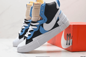 Nike Blazer Mid Sacai - Legend Blue 4
